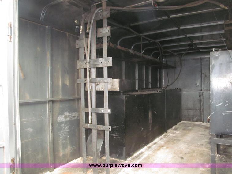 image for item F7026 1997 WW 16'L enclosed tandem axle cargo trailer