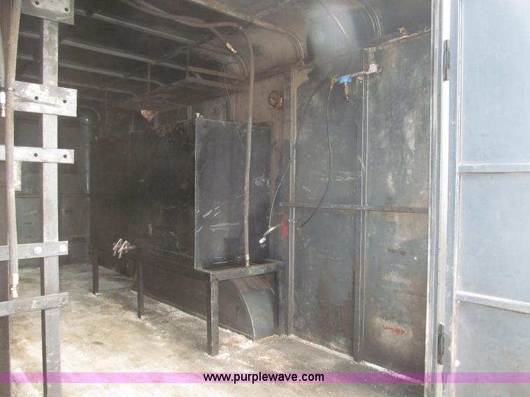 image for item F7026 1997 WW 16'L enclosed tandem axle cargo trailer