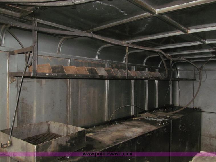 image for item F7026 1997 WW 16'L enclosed tandem axle cargo trailer