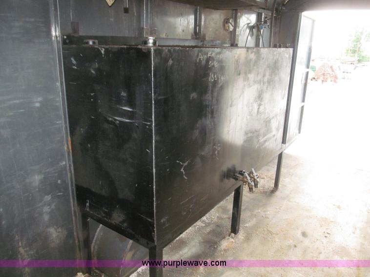 image for item F7026 1997 WW 16'L enclosed tandem axle cargo trailer