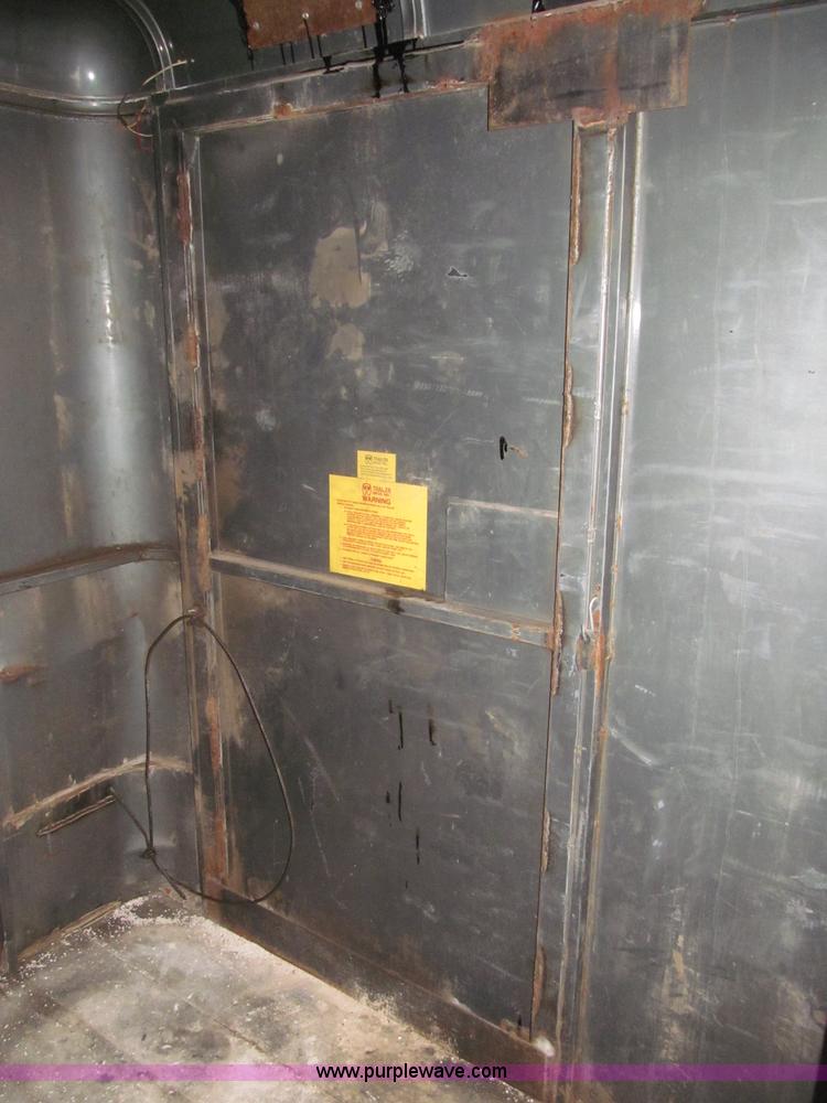 image for item F7026 1997 WW 16'L enclosed tandem axle cargo trailer