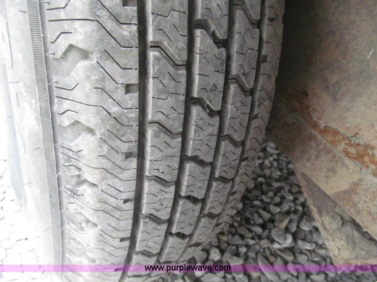 image for item F7026 1997 WW 16'L enclosed tandem axle cargo trailer