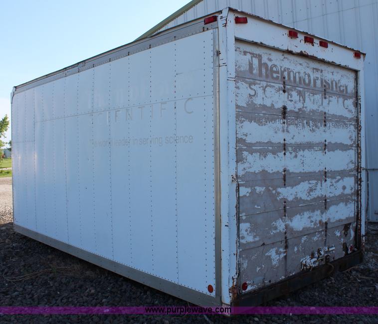 image for item G5004 Brown cargo van box