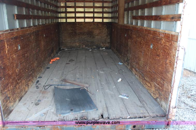 image for item G5004 Brown cargo van box