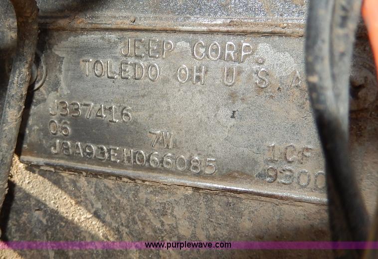 image for item H3044 1978 Jeep CJ