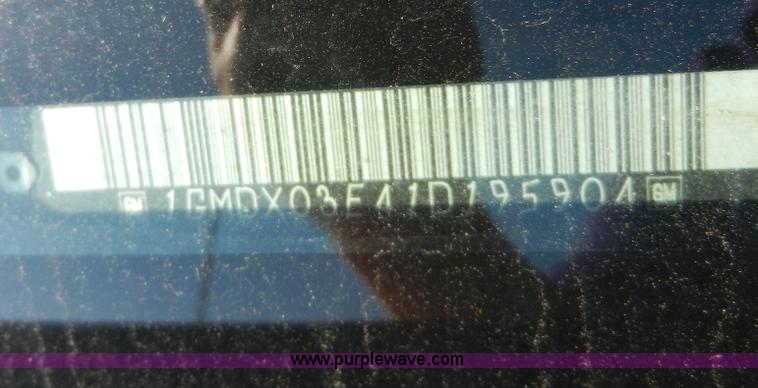 image for item H3075 2001 Pontiac Montana van