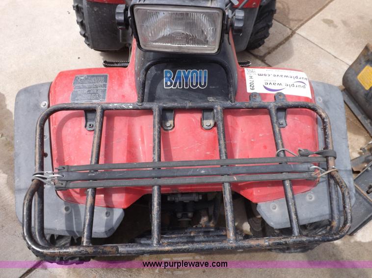 image for item H7029 1986 Kawasaki Bayou 300 ATV