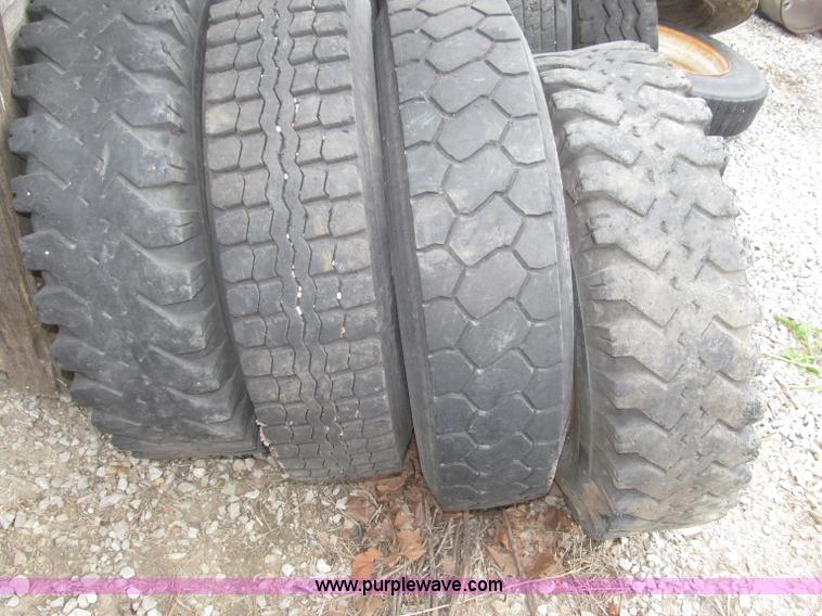 image for item K9748 (4) 10.00-20 tires
