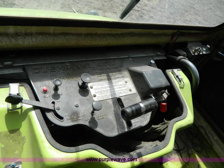 image for item Y9290 1974 Cushman Trackster utility vehicle