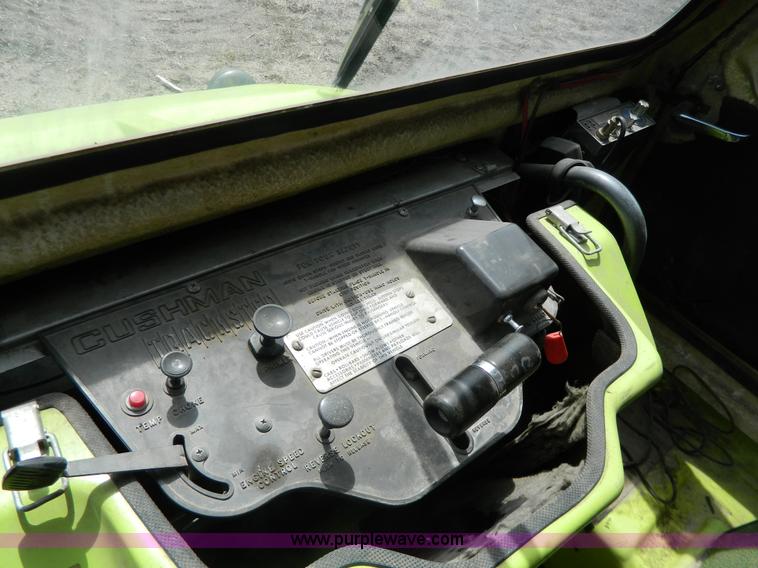 image for item Y9290 1974 Cushman Trackster utility vehicle