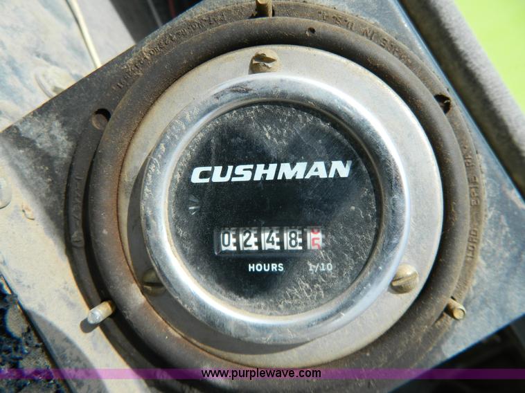 image for item Y9290 1974 Cushman Trackster utility vehicle