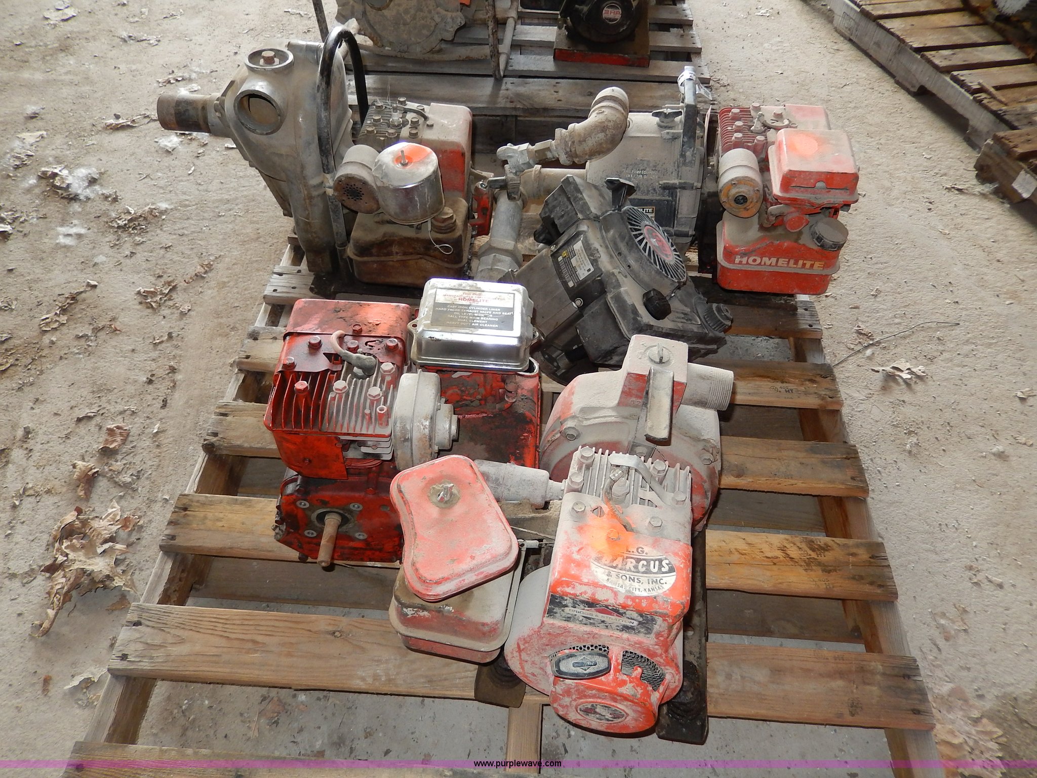 (5) assorted water pumps and motors in Kansas City, KS Item AA9254