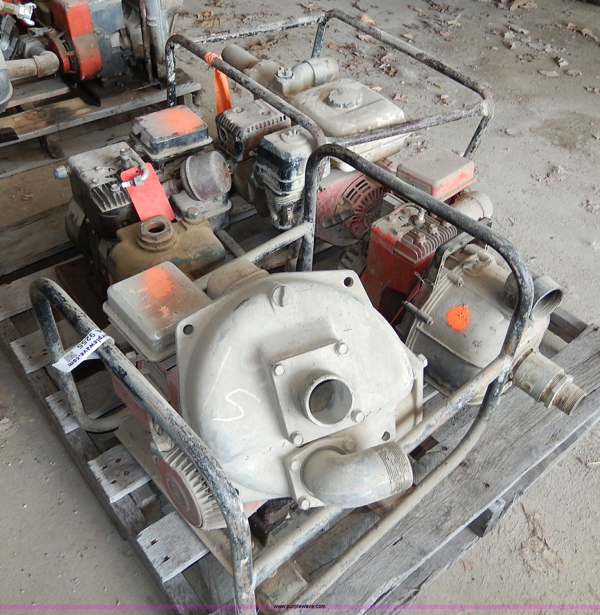 (4) assorted water pumps and motors in Kansas City, KS Item AA9255