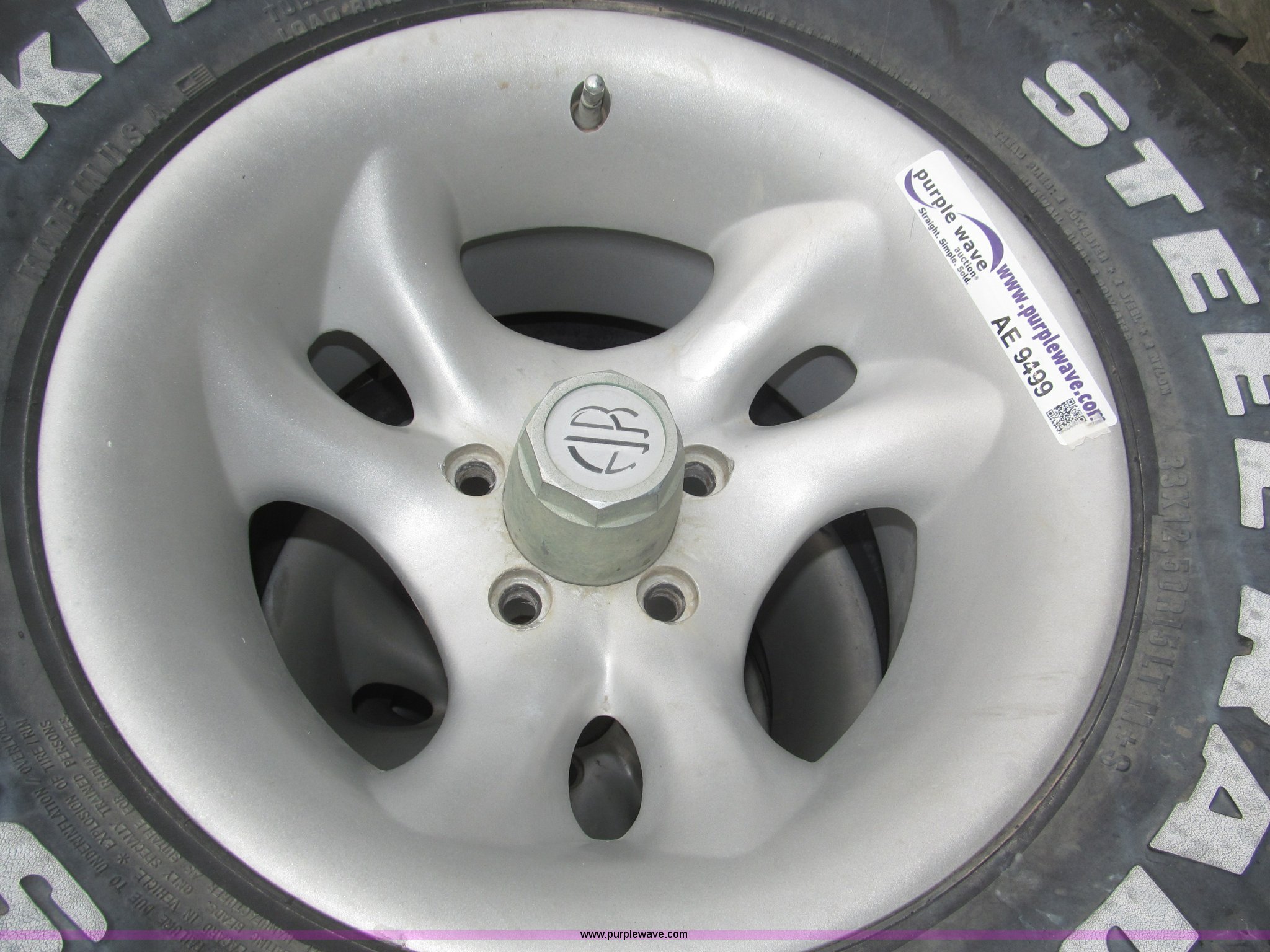 (4) Sport King A/T 33 x 12.50R15 LT tires in Red Oak, IA Item AE9499 sold Purple Wave