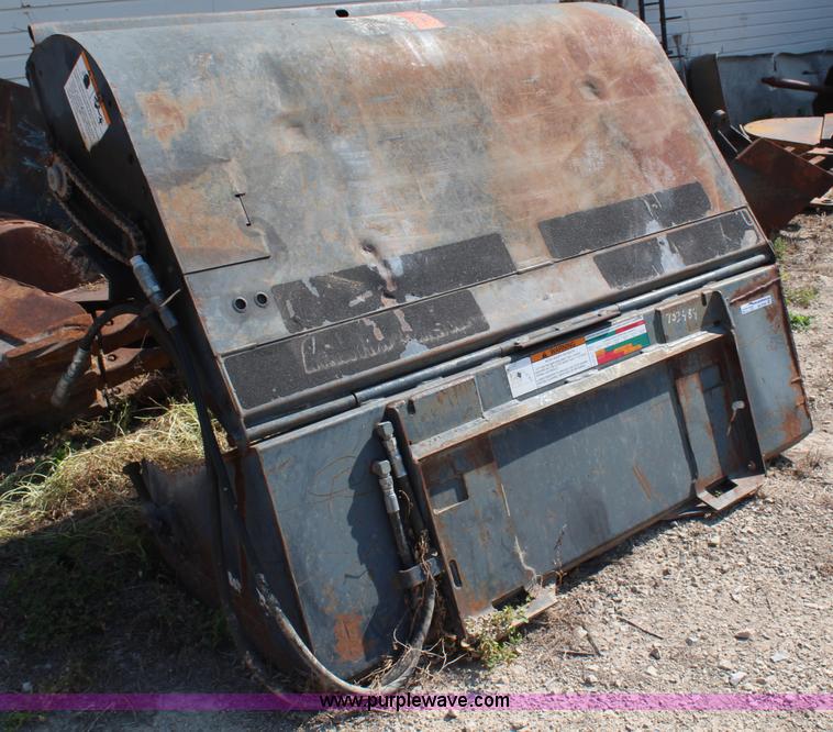 image for item AU9164 Bobcat 72" sweeper skid steer attachment