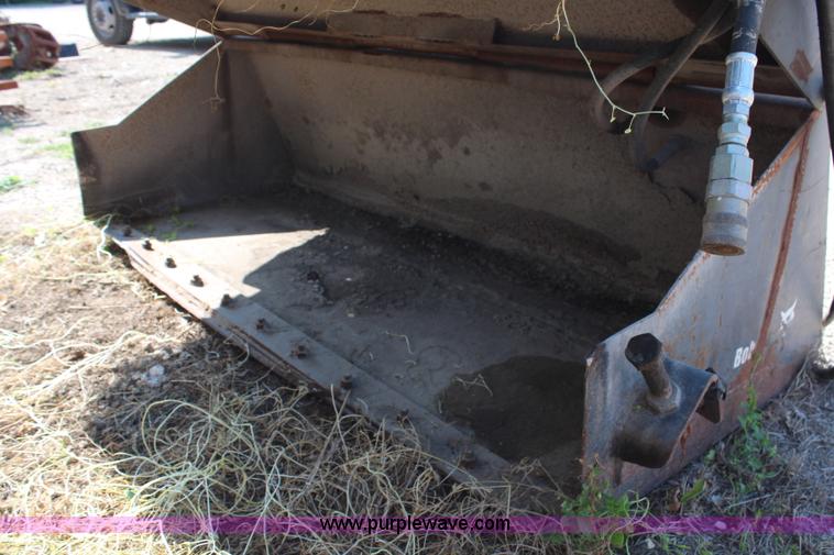 image for item AU9164 Bobcat 72" sweeper skid steer attachment