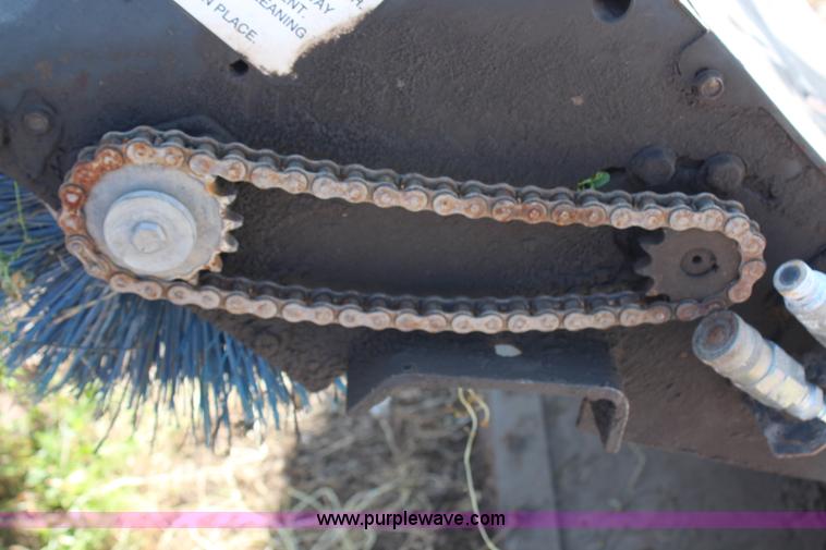 image for item AU9164 Bobcat 72" sweeper skid steer attachment