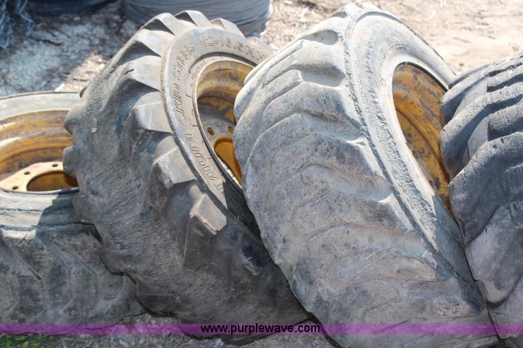 image for item AU9168 (7) skid steer tires and wheels