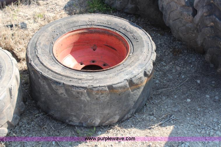 image for item AU9168 (7) skid steer tires and wheels