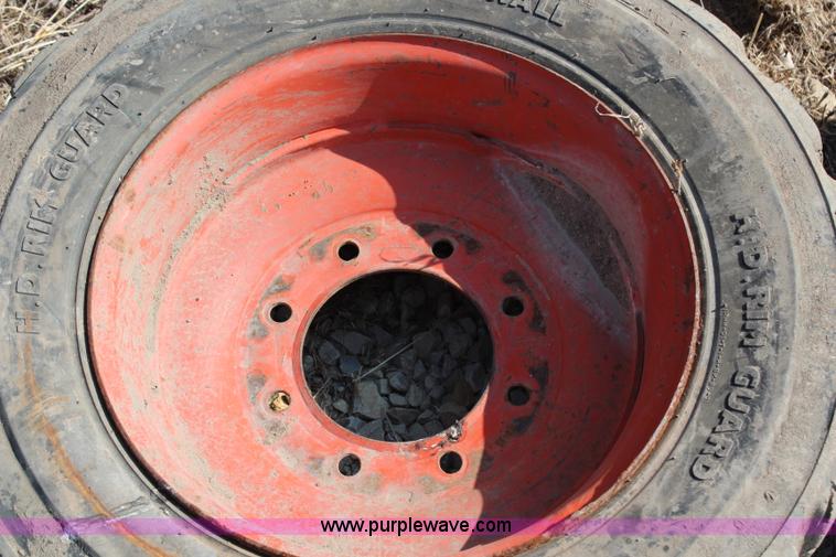 image for item AU9168 (7) skid steer tires and wheels