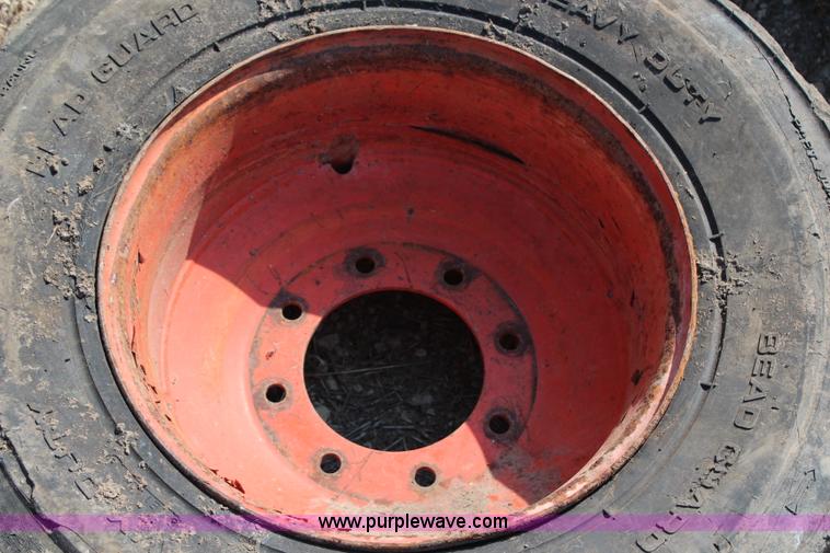 image for item AU9168 (7) skid steer tires and wheels