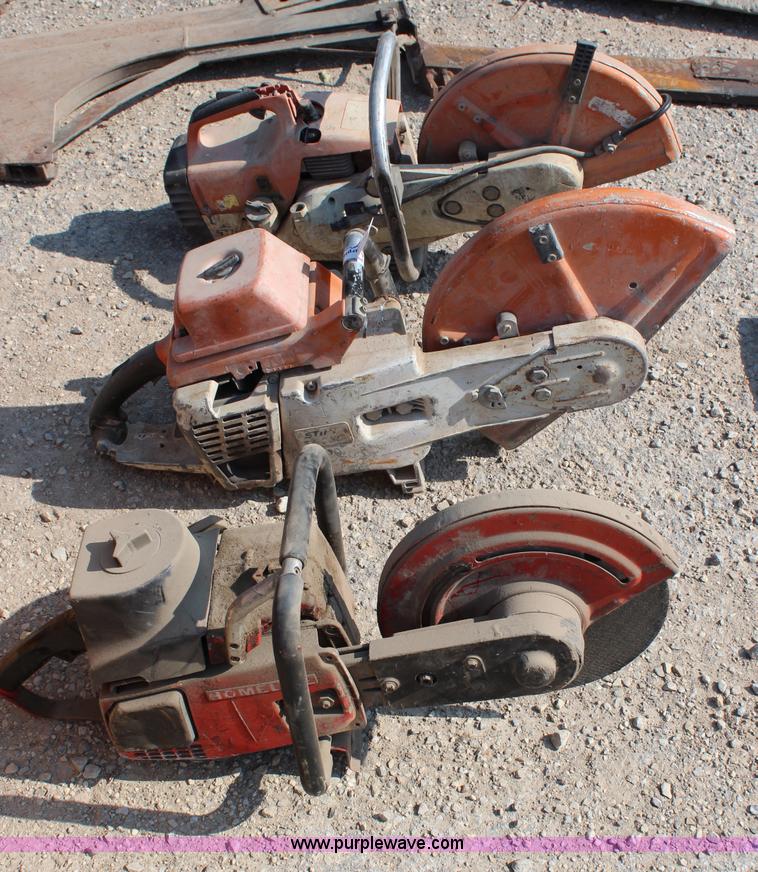image for item AU9175 (3) concrete saws