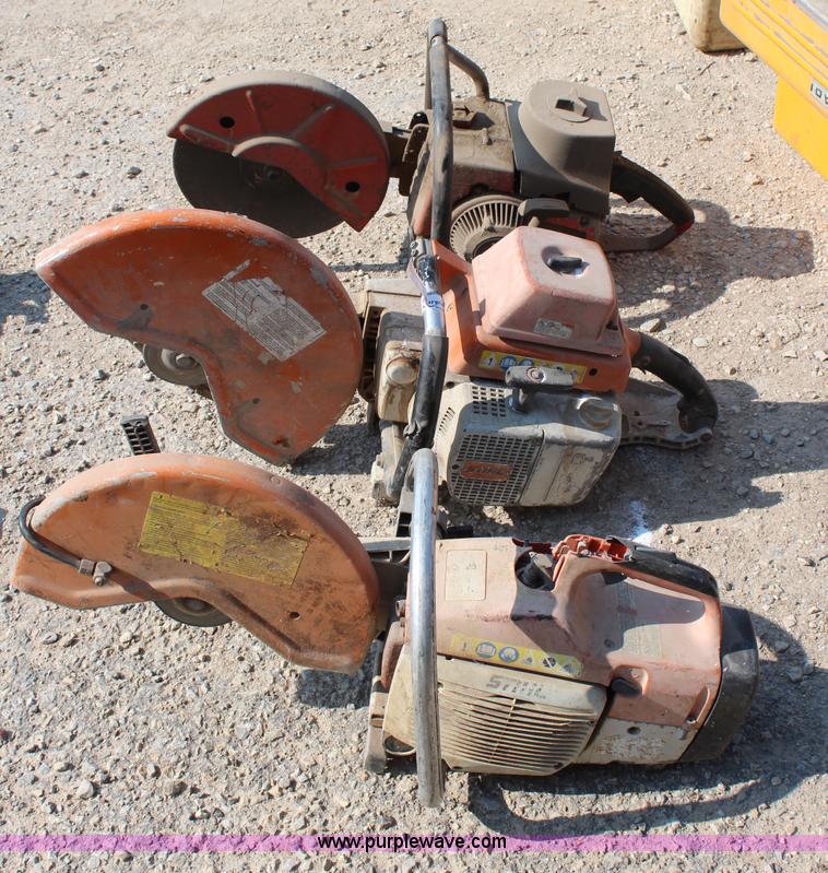 image for item AU9175 (3) concrete saws