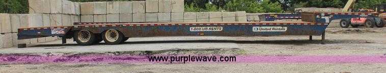 image for item D4770 2006 Trail-Eze TE80HT heavy duty hydraulic tail trailer