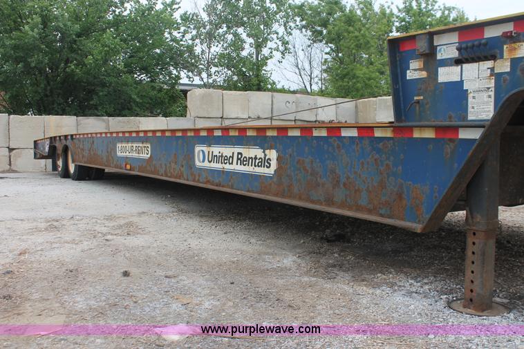 image for item D4770 2006 Trail-Eze TE80HT heavy duty hydraulic tail trailer