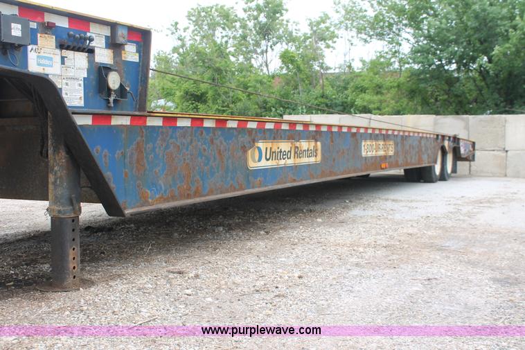 image for item D4770 2006 Trail-Eze TE80HT heavy duty hydraulic tail trailer