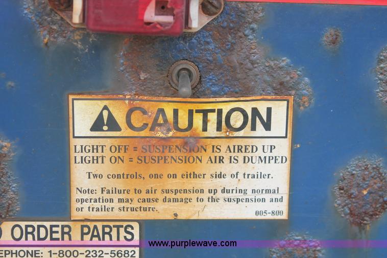 image for item D4770 2006 Trail-Eze TE80HT heavy duty hydraulic tail trailer