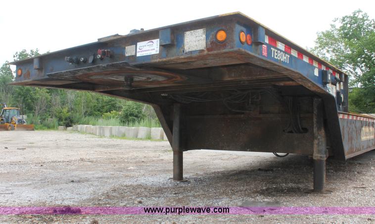 image for item D4770 2006 Trail-Eze TE80HT heavy duty hydraulic tail trailer