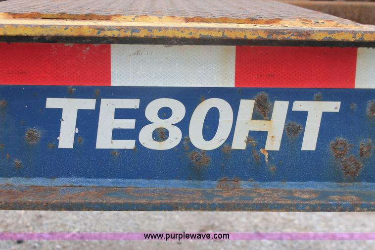 image for item D4770 2006 Trail-Eze TE80HT heavy duty hydraulic tail trailer