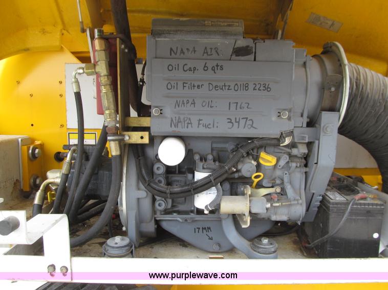 image for item D7425 2003 Haulotte HB44J rough terrain telescopic manlift