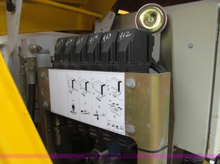 image for item D7425 2003 Haulotte HB44J rough terrain telescopic manlift