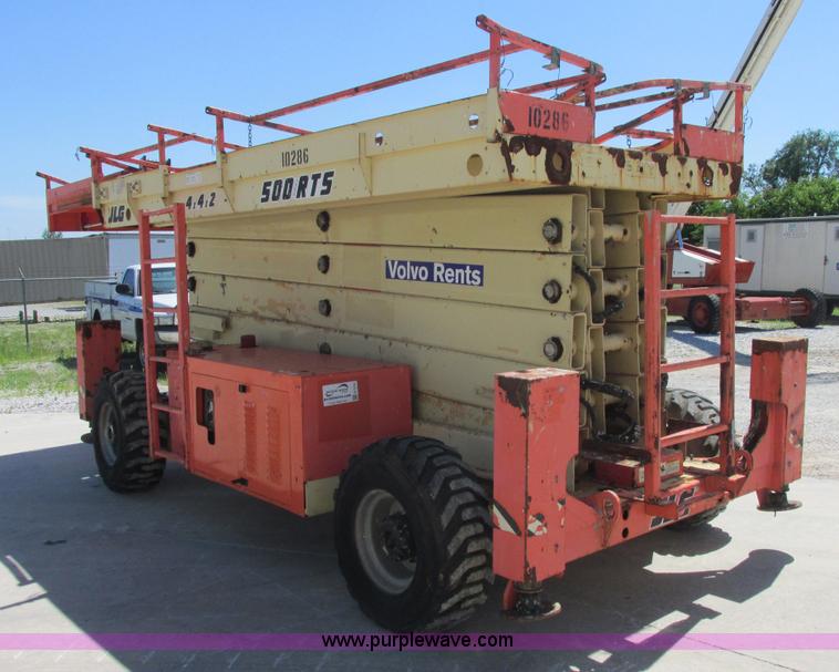 image for item E7272 JLG 500RTS rough terrain scissor lift