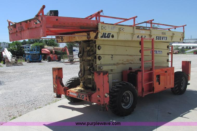 image for item E7272 JLG 500RTS rough terrain scissor lift