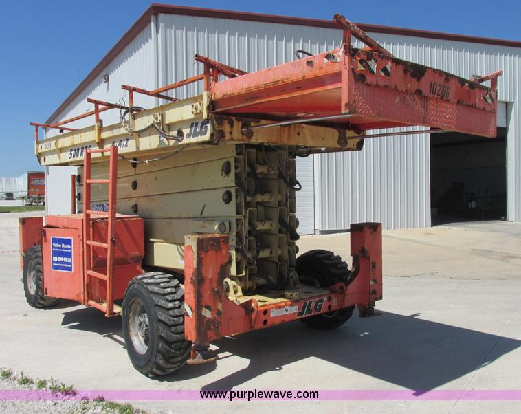 image for item E7272 JLG 500RTS rough terrain scissor lift