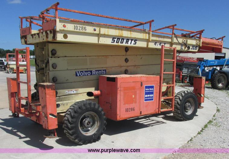 image for item E7272 JLG 500RTS rough terrain scissor lift