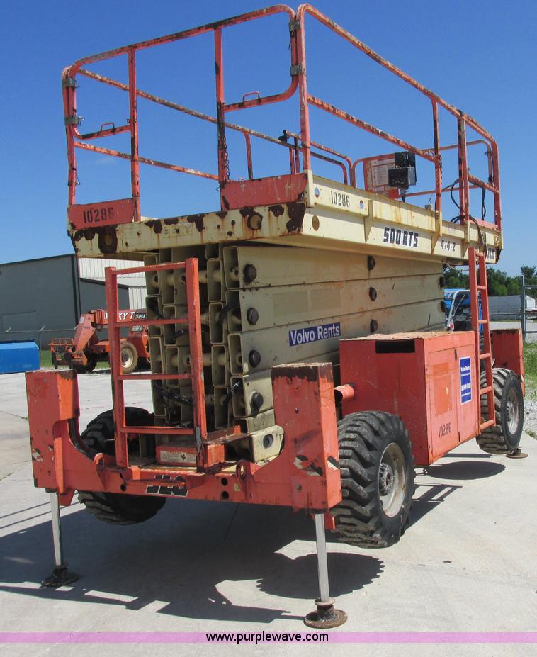 image for item E7272 JLG 500RTS rough terrain scissor lift