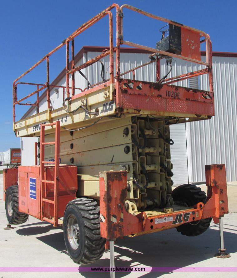 image for item E7272 JLG 500RTS rough terrain scissor lift