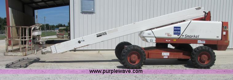 image for item E7273 Snorkel TB60 60' boom lift