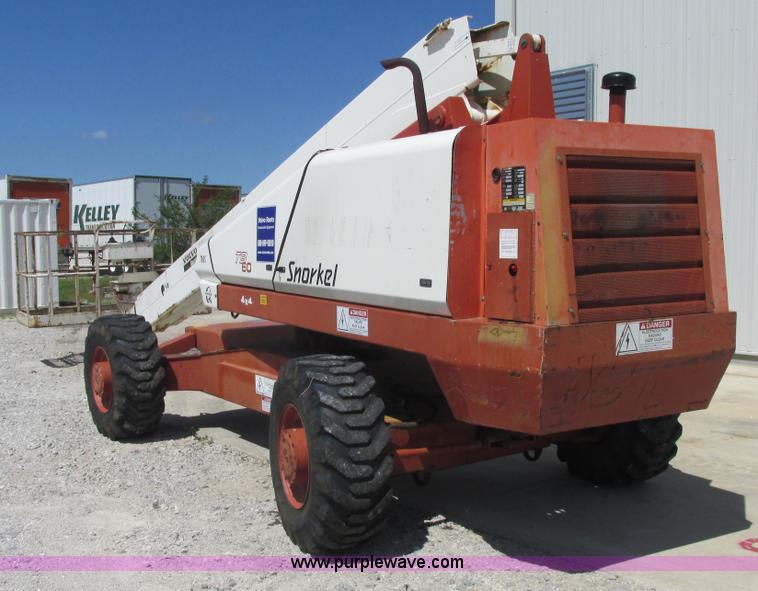 image for item E7273 Snorkel TB60 60' boom lift