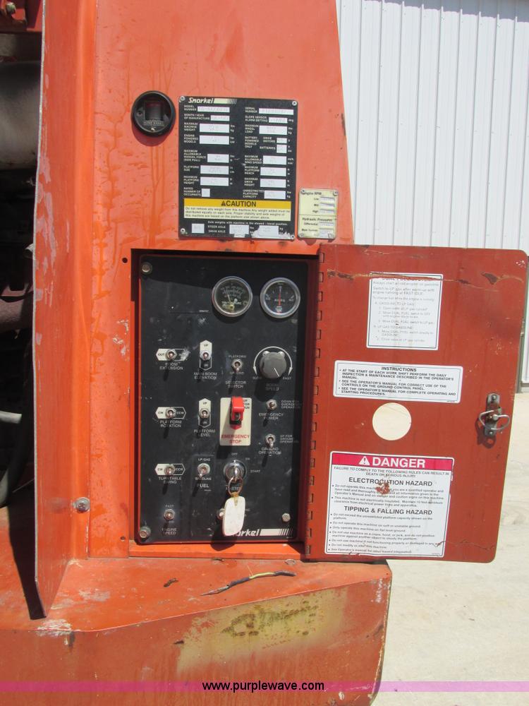 image for item E7273 Snorkel TB60 60' boom lift