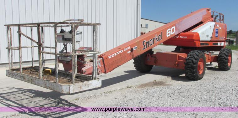 image for item E7274 Snorkel TB60 60' boom lift