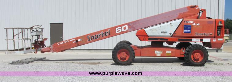 image for item E7274 Snorkel TB60 60' boom lift