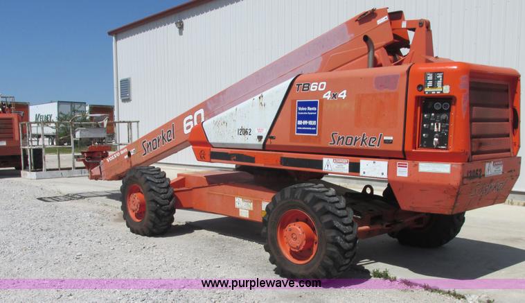 image for item E7274 Snorkel TB60 60' boom lift