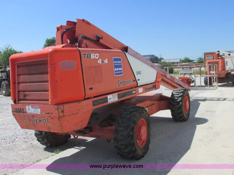 image for item E7274 Snorkel TB60 60' boom lift
