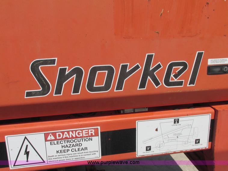 image for item E7274 Snorkel TB60 60' boom lift