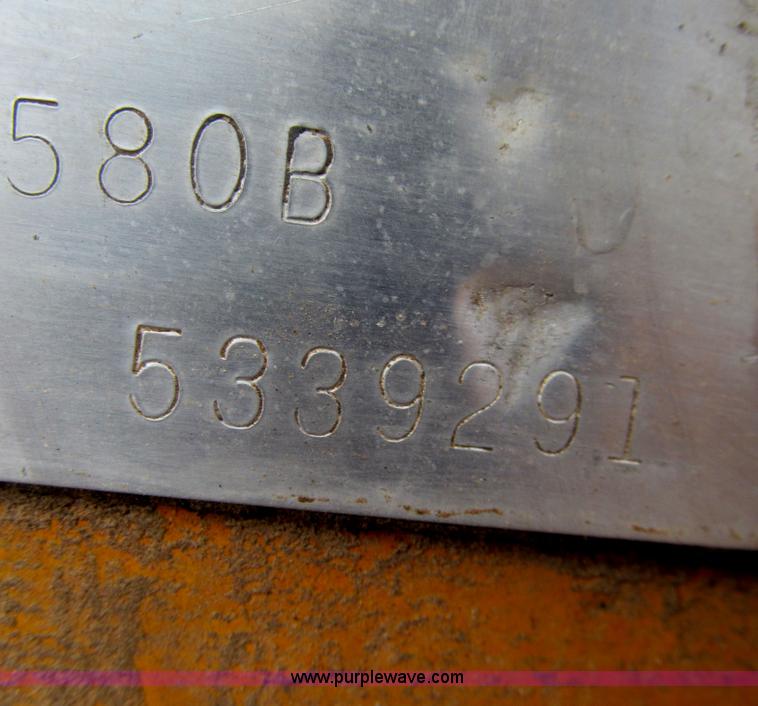 image for item E7540 1975 Case 580B Construction King backhoe